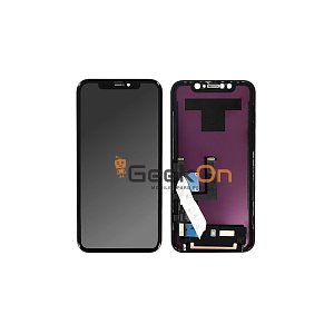 ZY Οθόνη LCD και Μηχανισμός Αφής για iPhone XR Μαύρο