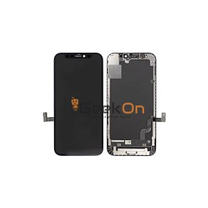 GX HARD OLED LCD Οθόνη και Μηχανισμός Αφής για iPhone 12 Mini Μαύρο