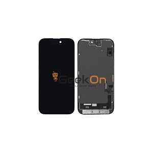 TC INCELL Οθόνη LCD με Μηχανισμό Αφής για iPhone 15 Μαύρο