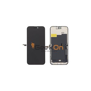 RJ SOFT OLED Οθόνη LCD με Μηχανισμό Αφής για iPhone 15 Pro Max Μαύρο