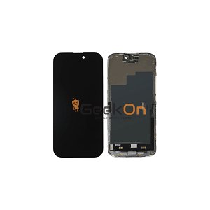 ZY INCELL Οθόνη LCD με Μηχανισμό Αφής για iPhone 15 Pro Μαύρο