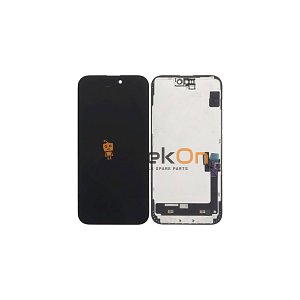 ZY INCELL Οθόνη LCD με Μηχανισμό Αφής για iPhone 15 Plus Μαύρο