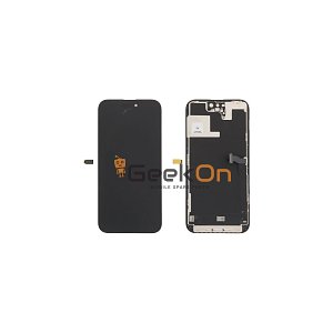 GX Soft OLED GX Οθόνη LCD με Μηχανισμό Αφής για iPhone 14 Pro Max Μαύρο