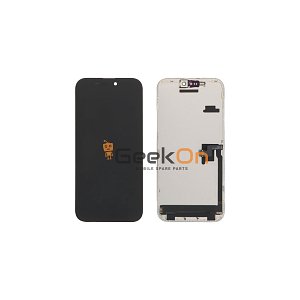 RJ SOFT OLED Οθόνη LCD με Μηχανισμό Αφής για iPhone 16 Pro Max Μαύρο