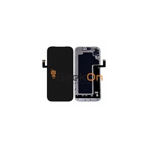 DD HARD OLED Οθόνη LCD με Μηχανισμό Αφής για iPhone 17 Pro Μαύρο