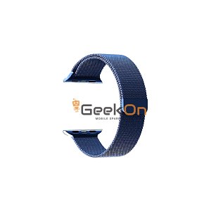 Λουράκι Milanese Loop για Apple Watch 42/44mm Μεταλλικό Μπλε