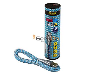 Καλώδιο lightning DATALINE Μπλε 1Μ