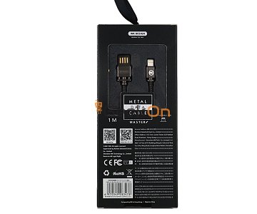 Καλώδιο lightning WK WDC-030 1μ μαύρο/black