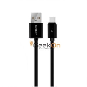 Καλώδιο Φόρτισης Earldom EC-001C USB to Type C 1m Μαύρο