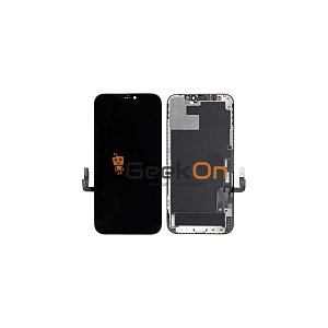 Γνήσια Οθόνη με Μηχανισμό Αφής / LCD with Touch Screen για iPhone 12 / iPhone 12 Pro Μαύρο (Service Pack) (CAN CALIBRATE ON IOS18)