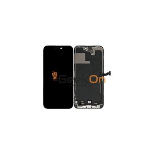 Γνήσια Οθόνη με Μηχανισμό Αφής / LCD with Touch Screen για iPhone 14 Pro Max Μαύρο (Service Pack) (CAN CALIBRATE ON iOS18)