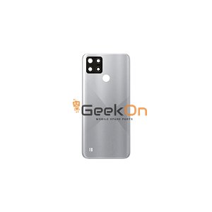 Πίσω Καπάκι / Back Cover για Realme C21Y Cross Silver