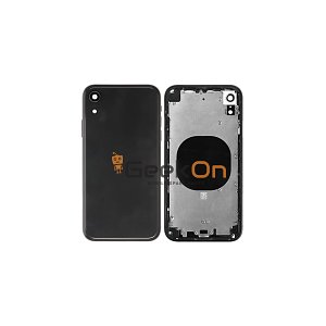 BACK HOUSING / ΠΙΣΩ ΚΑΠΑΚΙ ΓΙΑ APPLE IPHONE XR Μαύρο