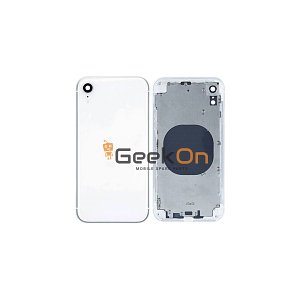 BACK HOUSING / ΠΙΣΩ ΚΑΠΑΚΙ ΓΙΑ APPLE IPHONE XR Λευκό