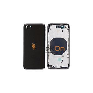 Back Housing / Πίσω Καπάκι Για Apple Iphone SE 2020 Μαύρο