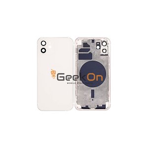 Back Housing / Πίσω Καπάκι Για Apple Iphone 12 Λευκό