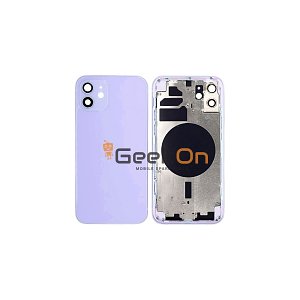 Back Housing / Πίσω Καπάκι Για Apple Iphone 12 Μωβ