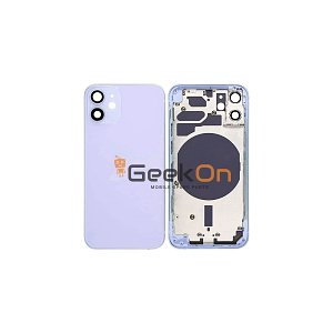 Back Housing / Πίσω Καπάκι Για Apple Iphone 12 Mini Μωβ