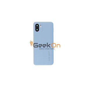Back Cover /w Camera Lens / Πίσω Καπάκι με Τζαμάκι Κάμερας για Xiaomi Redmi A1 / A2 Light Blue