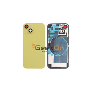 Back Housing With Cover  / Housing με Πίσω Καπάκι για iPhone 14 Yellow