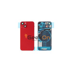 Back Housing With Cover / Housing με Πίσω Καπάκι για iPhone 14 Red