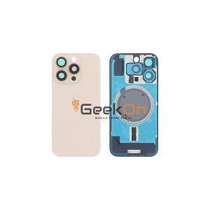 Full Back Cover Magsafe Magnet / Πίσω καπάκι Για iPhone 16 Pro Desert Titanium