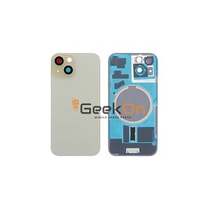 Full Back Cover Magsafe Magnet / Πίσω καπάκι Για iPhone 15 Yellow