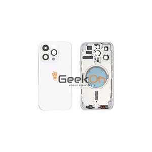 Back Housing / Πίσω Καπάκι Για Apple Iphone 14 Pro Silver