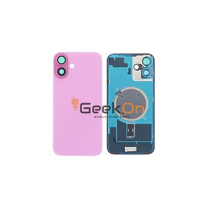 Full Back Cover Magsafe Magnet / Πίσω καπάκι Για Apple iPhone 16 Plus Pink