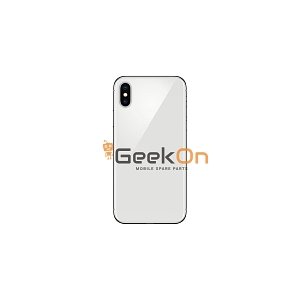 Back Housing / Πίσω Καπάκι Για Apple Iphone X Silver