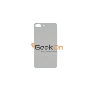 Back Cover Glass Για Apple Iphone 8 Plus Silver