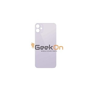 Back Cover Glass Για Apple Iphone 11 Μώβ