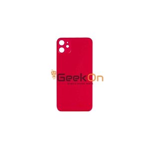 Back Cover Glass Για Apple Iphone 11 Κόκκινο