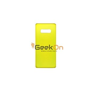 BACK COVER / Πίσω Καπάκι Για Samsung Galaxy S10 Plus N975F Κίτρινο