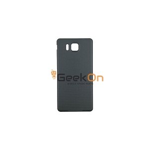 BACK COVER / Πίσω Καπάκι Για Samsung Galaxy Alpha G850F Μαύρο