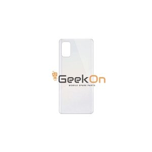 Back Cover / Πίσω Καπάκι Για Samsung Galaxy A41 SM-A415F Ασημί