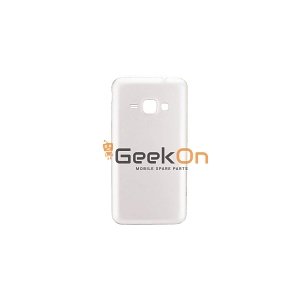 BACK COVER / Πίσω Καπάκι Για Samsung Galaxy J1 2016 J120F Λευκό