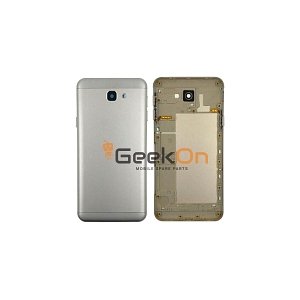 BACK COVER / Πίσω Καπάκι Για Samsung Galaxy J5 Prime G570F Ασημί