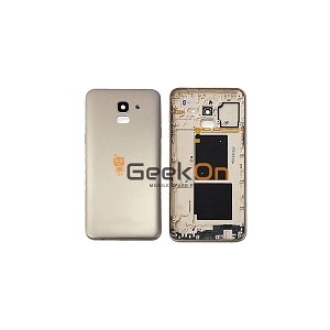 BACK COVER / Πίσω Καπάκι Για Samsung Galaxy J6 2018 J600F Χρυσό