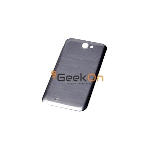 BACK COVER / Πίσω Καπάκι Για Samsung Galaxy Note 2 N7100 Γκρί
