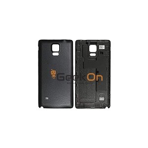 BACK COVER / Πίσω Καπάκι Για Samsung Galaxy Note 4 N910F Μαύρο