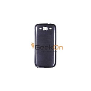 BACK COVER / Πίσω Καπάκι Για Samsung Galaxy S3 i9300 Μαύρο