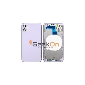 BACK HOUSING / ΠΙΣΩ ΚΑΠΑΚΙ ΓΙΑ APPLE IPHONE 11 Μώβ