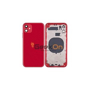 BACK HOUSING / ΠΙΣΩ ΚΑΠΑΚΙ ΓΙΑ APPLE IPHONE 11 Κόκκινο