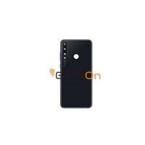 BACK COVER / ΠΙΣΩ ΚΑΠΑΚΙ ΓΙΑ HUAWEI Y6P MIDNIGHT BLACK