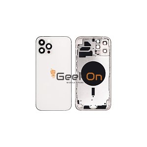 Back Housing / Πίσω Καπάκι για Apple iPhone 12 Pro Max Λευκό