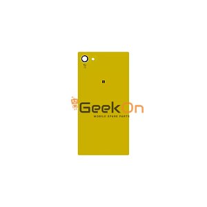 Πίσω Καπάκι / Back Cover για Sony Xperia Z5 Compact SO-02H Κίτρινο