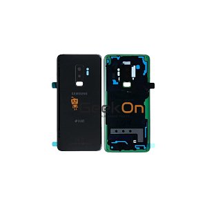 Γνήσιο Πίσω Καπάκι με Τζαμάκι Κάμερας για Samsung Galaxy S9 Plus G965F GH82-15652A Black (Service Pack)