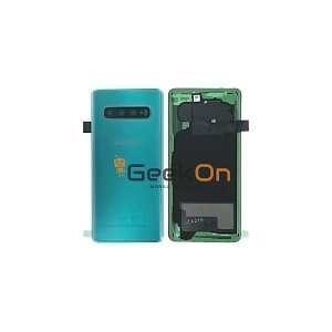 Γνήσιο Πίσω Καπάκι με Τζαμάκι Κάμερας για Samsung Galaxy S10 G973F GH82-18378E Green (Service Pack)