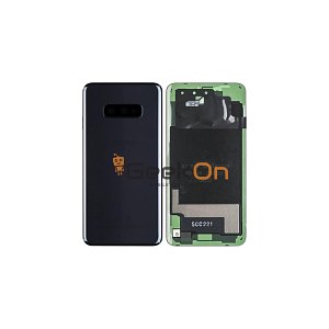 Γνήσιο Πίσω Καπάκι με Τζαμάκι Κάμερας για Samsung Galaxy S10e G970F GH82-18452A Black (Service Pack)